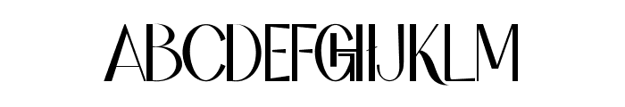 CF Ragitras Regular Font UPPERCASE