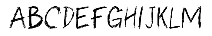 CF Tetragone Regular Font UPPERCASE