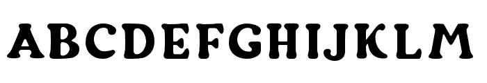 CF Vaulis Regular Font UPPERCASE