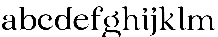 CF Winterberry Regular Font LOWERCASE