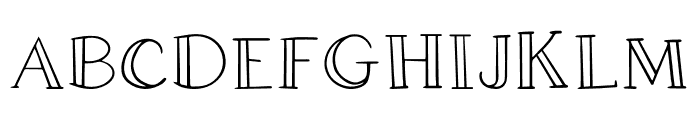 CG Alarm Font Regular Font LOWERCASE