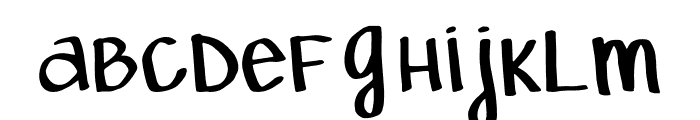 CG Aristo Sans Regular Font LOWERCASE