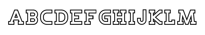 CG Athletic Font Regular Font LOWERCASE