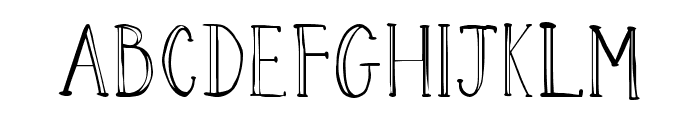 CG Devoted or Not Font Regular Font LOWERCASE