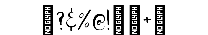 CG Foxhunt Font Regular Font OTHER CHARS