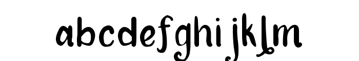 CG Lily Font Regular Font LOWERCASE