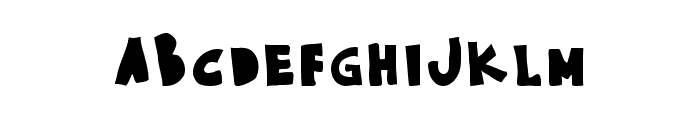 CG Simple Font Regular Font LOWERCASE