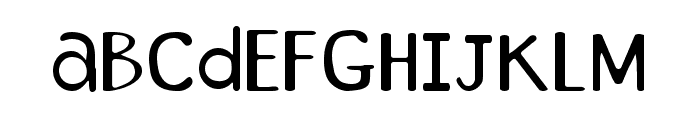 CG Treats Font Regular Font LOWERCASE