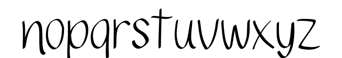 CH Namaste Regular Font LOWERCASE