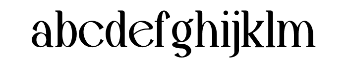 CHABUL Font LOWERCASE