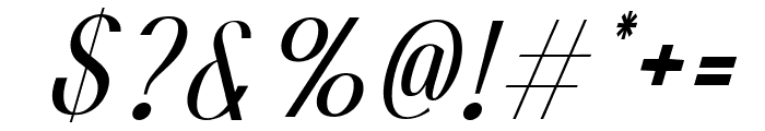 CHAMAN ELEGANT FONT Italic Font OTHER CHARS
