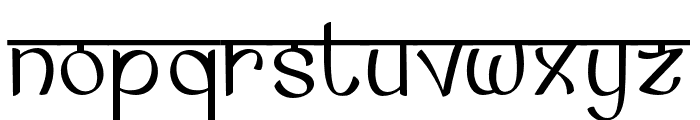 CHANDIRA-Regular Font LOWERCASE