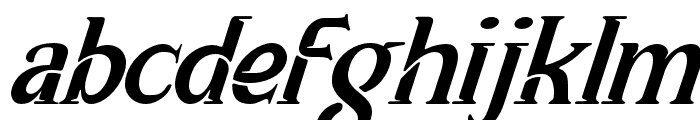 CHANGES TOGETHER REGULAR ITALIC Font LOWERCASE