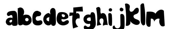 CHANTOON Font LOWERCASE