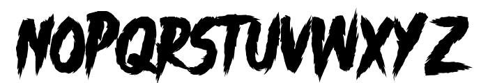 CHAOS! Font UPPERCASE