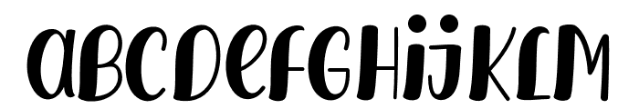 CHARITYBEAUTIFUL Font LOWERCASE