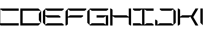 CHARLES GEORGE ExtraLight Font UPPERCASE