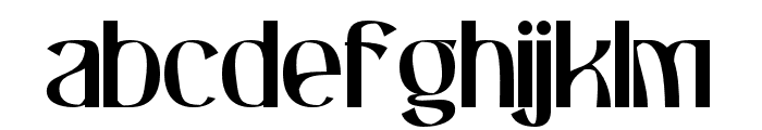 CHASLOW-Regular Font LOWERCASE