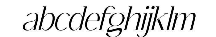 CHAVTER Italic Font LOWERCASE