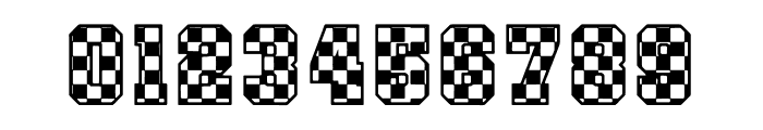 CHECKERED RACE Font OTHER CHARS