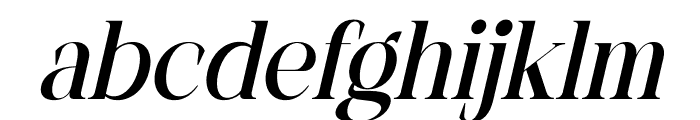 CHELON Italic Font LOWERCASE