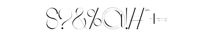 CHEYRA-Regular Font OTHER CHARS