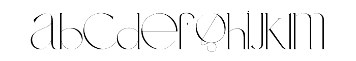 CHEYRA-Regular Font LOWERCASE