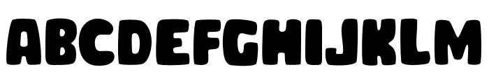 CHIBOLD Font LOWERCASE