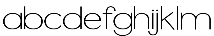 CHOLE-Regular Font LOWERCASE