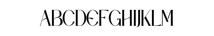 CHRATHELATHECRAFT-Regular Font LOWERCASE