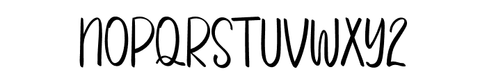 CHRISTMAS DARLING Font LOWERCASE