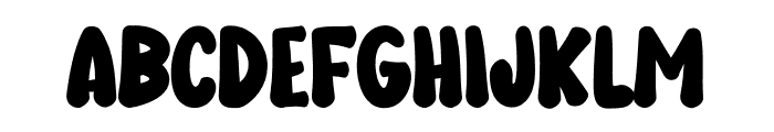 CHRISTMAS GROOVY Font LOWERCASE