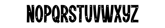 CHRISTMUS Star Font LOWERCASE