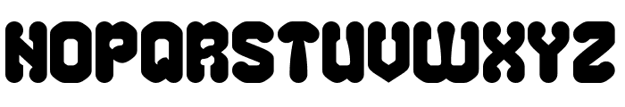 CHUBBY TECH Bold Font UPPERCASE