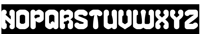 CHUBBY TECH-Inverse Font UPPERCASE