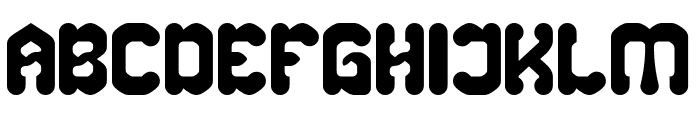 CHUBBY TECH-Light Font UPPERCASE