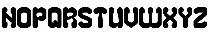 CHUBBY TECH-Light Font UPPERCASE
