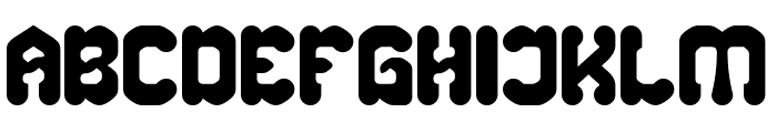 CHUBBY TECH Font UPPERCASE