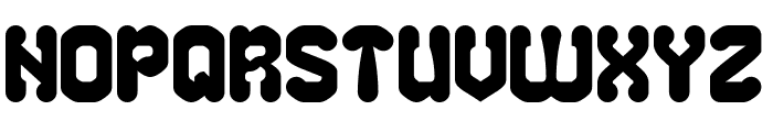 CHUBBY TECH Font UPPERCASE