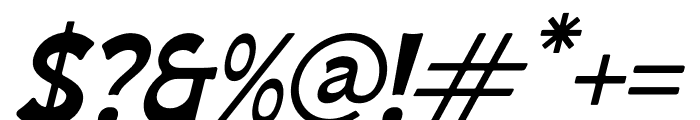 CHUMI CHAMI Italic Font OTHER CHARS