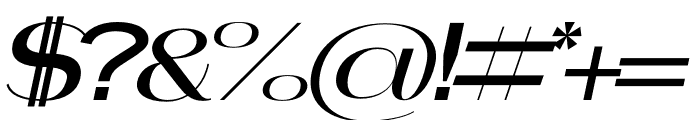 CICCIO Italic Font OTHER CHARS