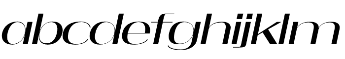 CICCIO Italic Font LOWERCASE