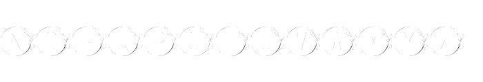 CIRCLELINE Font LOWERCASE
