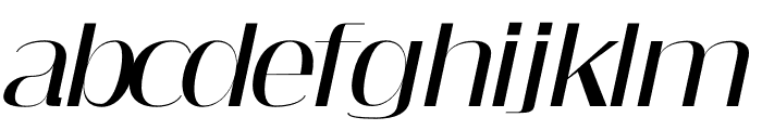 CLAIRE ITALIC Font LOWERCASE