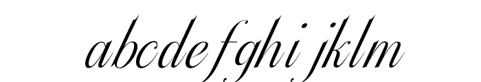 CLIMORA-Script Font LOWERCASE