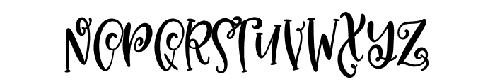CLN-MagicalUnicorn Font LOWERCASE