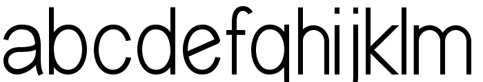 CODA LOOP Font LOWERCASE