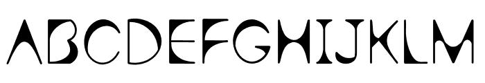 COLUGO Membrane Font UPPERCASE