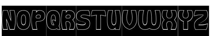 COMING SOON-Hollow-Inverse Font UPPERCASE