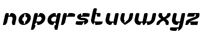 COMPUTER VISION Italic Font LOWERCASE